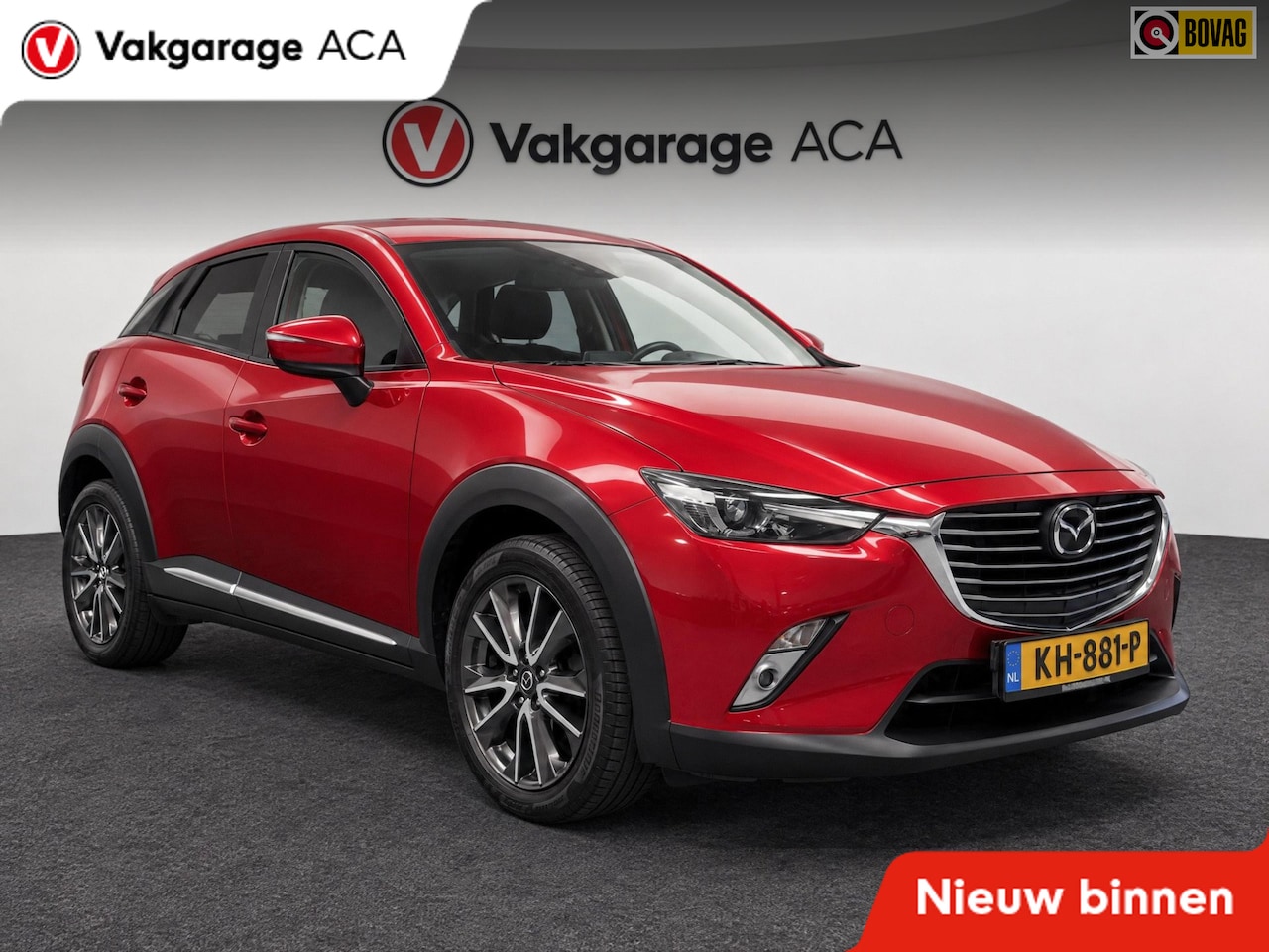 Mazda CX-3 - 2.0 SkyActiv-G 120 GT-M // LEDER // NAVI // TREKHAAK // CAMERA&PDC // HEAD-UP // ADAPTIVE - AutoWereld.nl