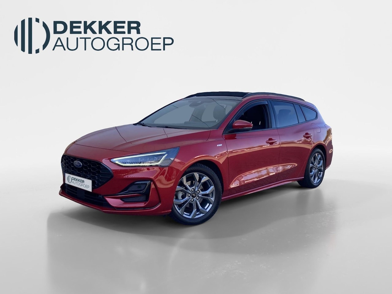 Ford Focus Wagon - 1.0 EcoBoost Hybrid 155 pk Autom. ST Line X Wagon Automaat - Panoramadak - Winter Pack - N - AutoWereld.nl