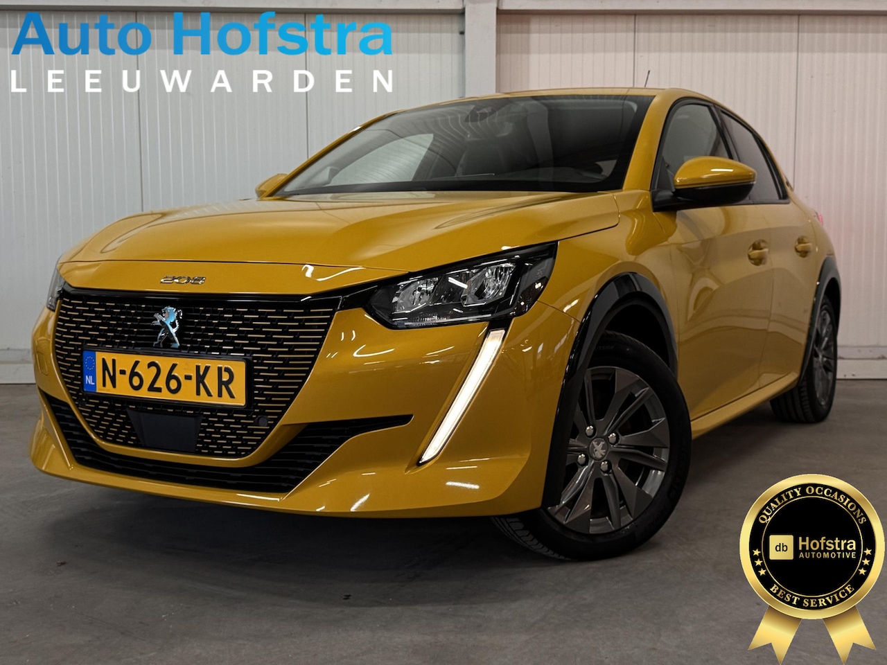 Peugeot e-208 - EV Blue Lease Allure 50 kWh KEY-LESS CAMERA FULL-OPTION - AutoWereld.nl