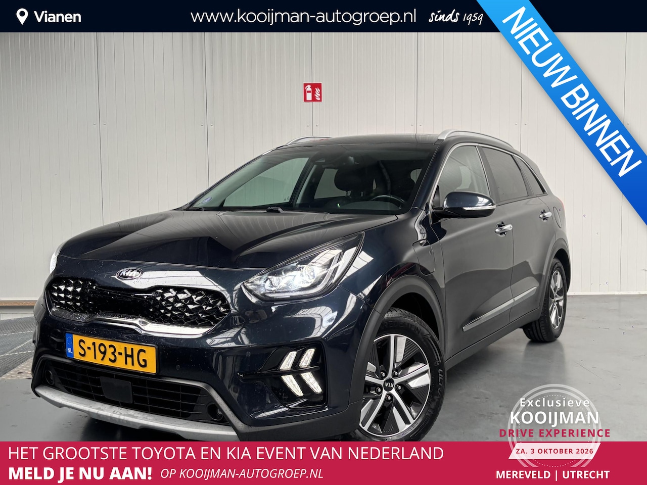 Kia Niro - 1.6 GDi PHEV DynamicPlusLine 1.6 GDi PHEV DynamicPlusLine - AutoWereld.nl