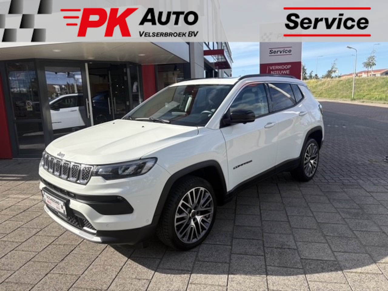 Jeep Compass - 1.5T e-Hybrid Limited | Navi | Pano | 360 Camera | 36.553 km Dealeronderhouden - AutoWereld.nl