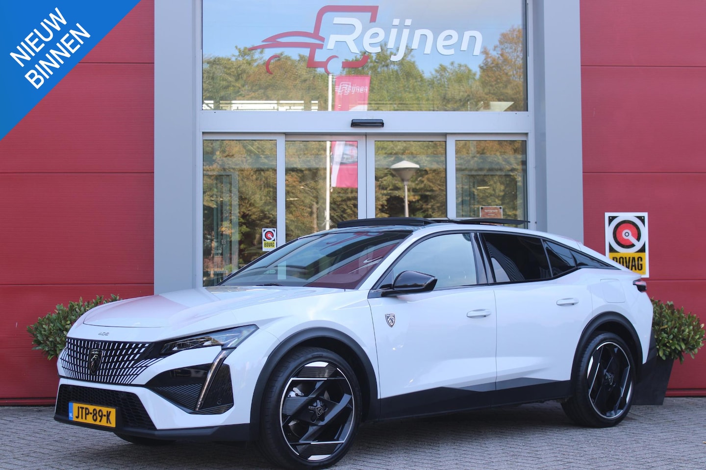 Peugeot 408 - 1.6 HYbrid 225PK EAT8 GT | PANORAMA SCHUIF/KANTEL DAK | ELEKTRISCH VERSTELBARE VOORSTOELEN - AutoWereld.nl