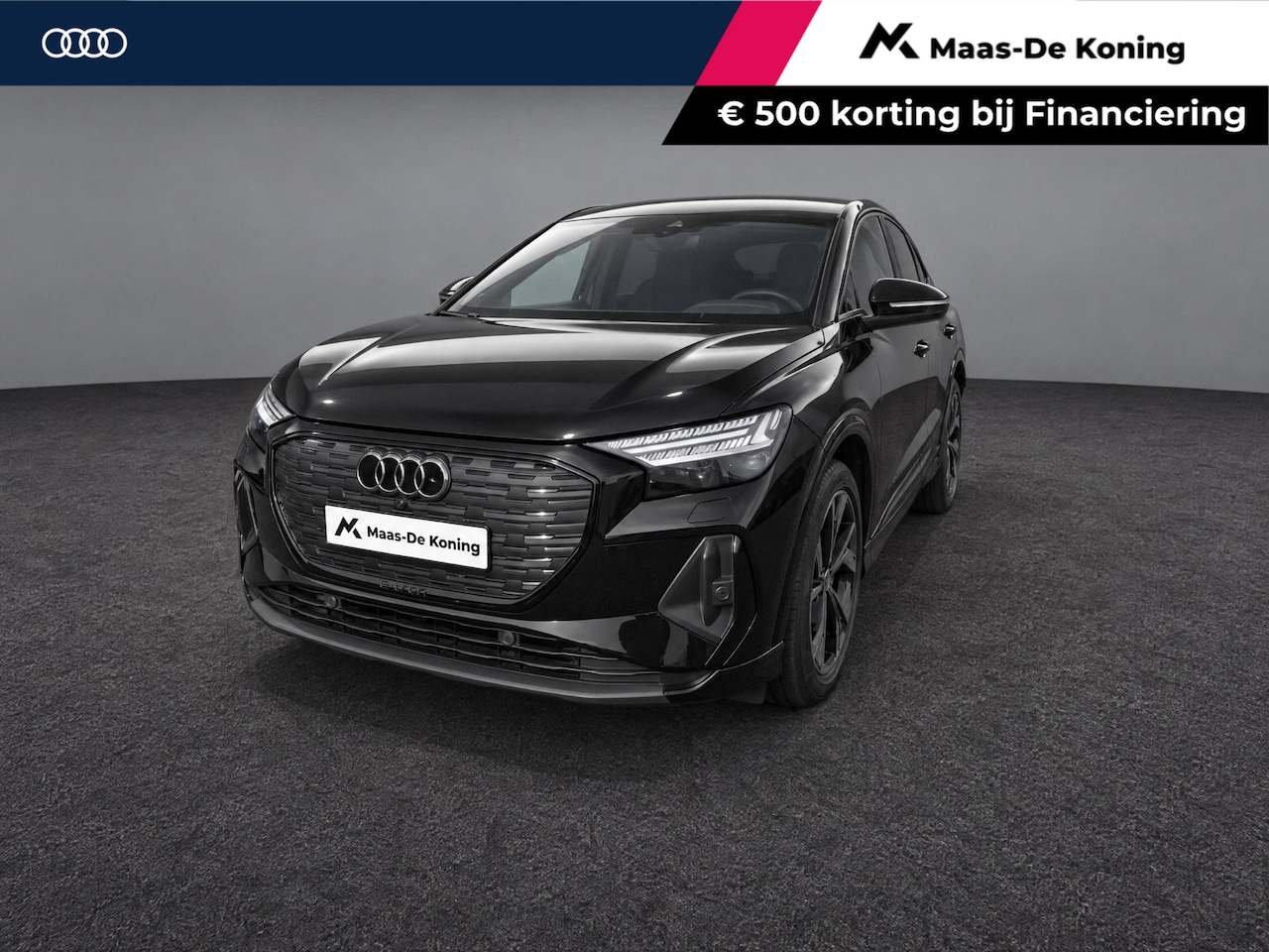 Audi Q4 Sportback e-tron - 45 quattro 82 kwh / 285pk S Edition · SONOS · Trekhaak · Camera · Elektrische stoelverst - AutoWereld.nl