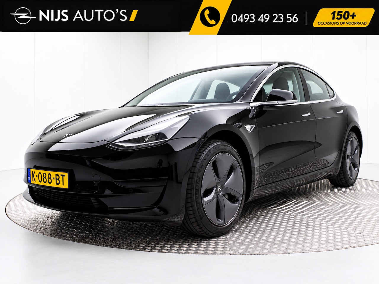 Tesla Model 3 - Standard RWD Plus 60 kWh | Autopilot | Adapt. Cruise | Panoramadak | Navigatie Fullmap - AutoWereld.nl