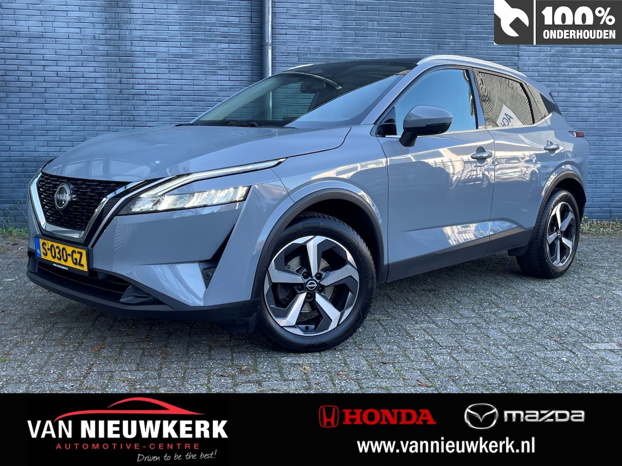 Nissan Qashqai - 1.3 Mild-Hybrid 158pk Automaat N-Connecta | Trekhaak 1800kg | Panoramadak | Navi & Carplay - AutoWereld.nl
