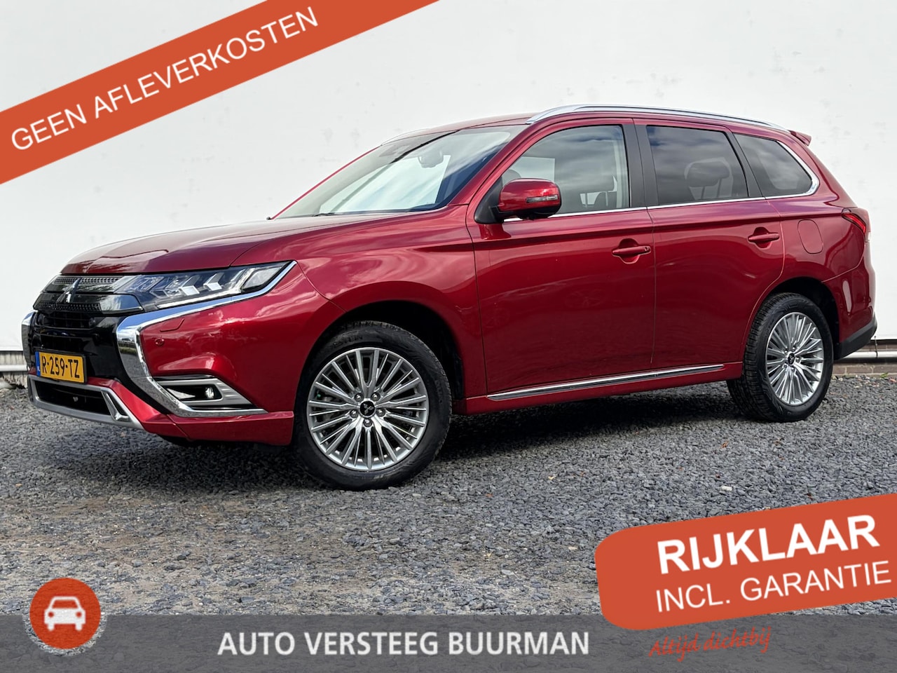 Mitsubishi Outlander - 2.4 PHEV Intense+ All-Seasons, Elektrische achterklep, Stuurverwarming - AutoWereld.nl
