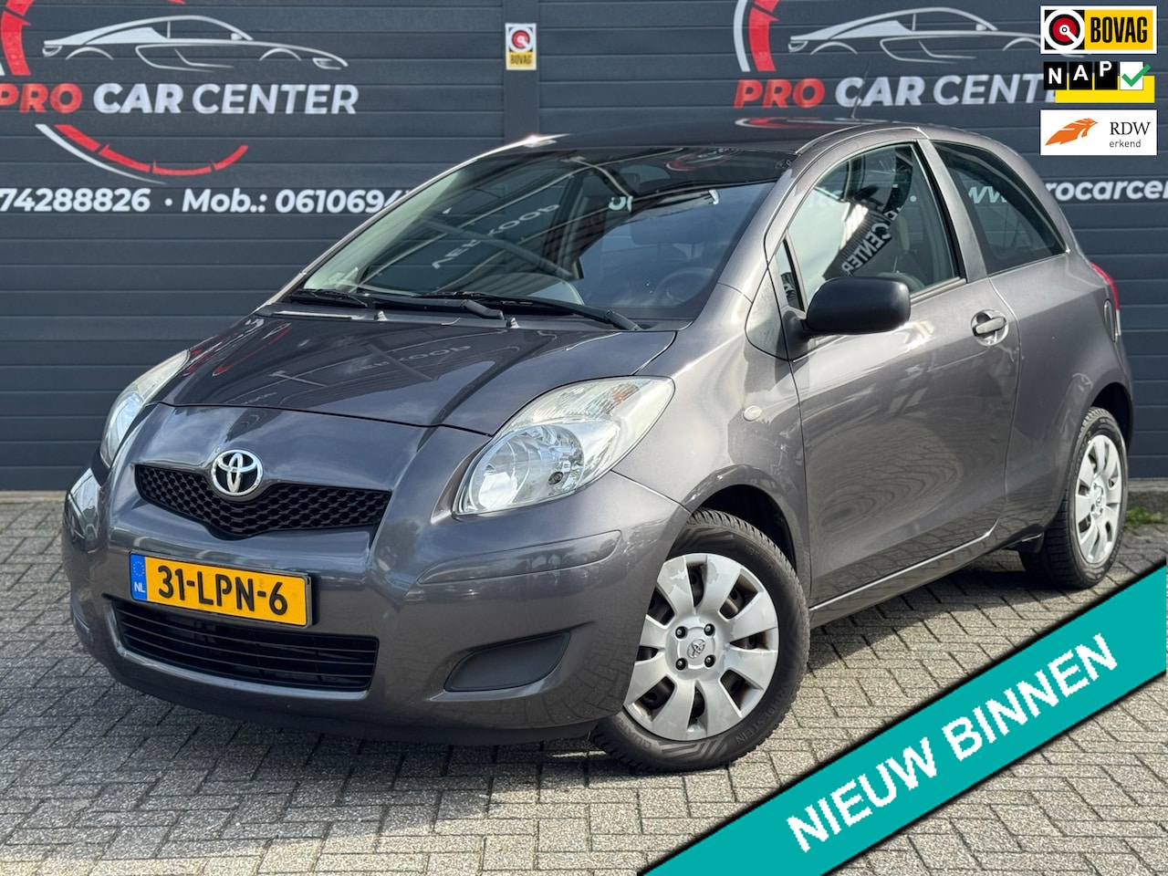 Toyota Yaris - 1.3 VVTi Comfort 1e Eigenaar | 6bak | El.ramen | Nap | Apk - AutoWereld.nl