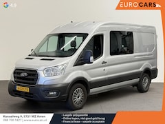 Ford Transit - 350 2.0 TDCI L3H2 Dubbele Cabine Trend Airco Cruise Control Trekhaak Parkeersensoren