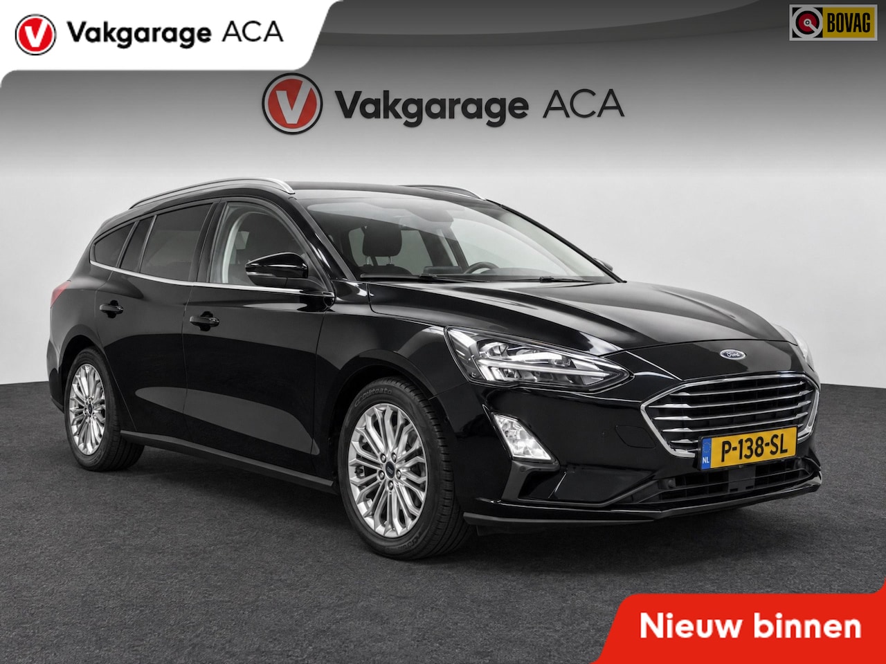 Ford Focus Wagon - 1.0 EcoBoost Titanium Business // NAVI // CAMERA&PDC // CLIMA // STUUR&STOELVERWARMING // - AutoWereld.nl
