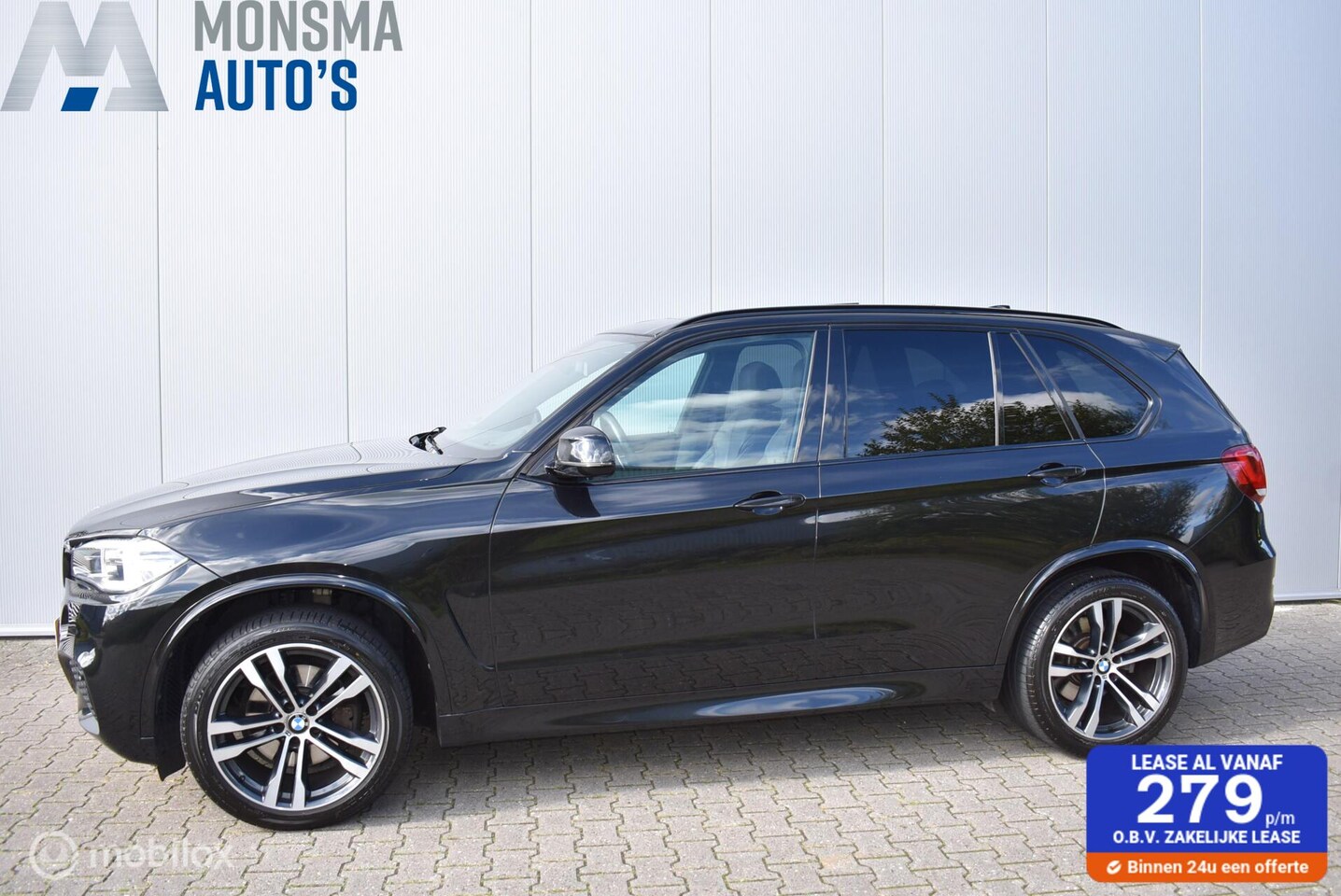 BMW X5 - xDrive40d M-Sport Saphirschwarz Pano H/K ACC HUD 3.5t Elek. trekhaak 20" LMV - AutoWereld.nl