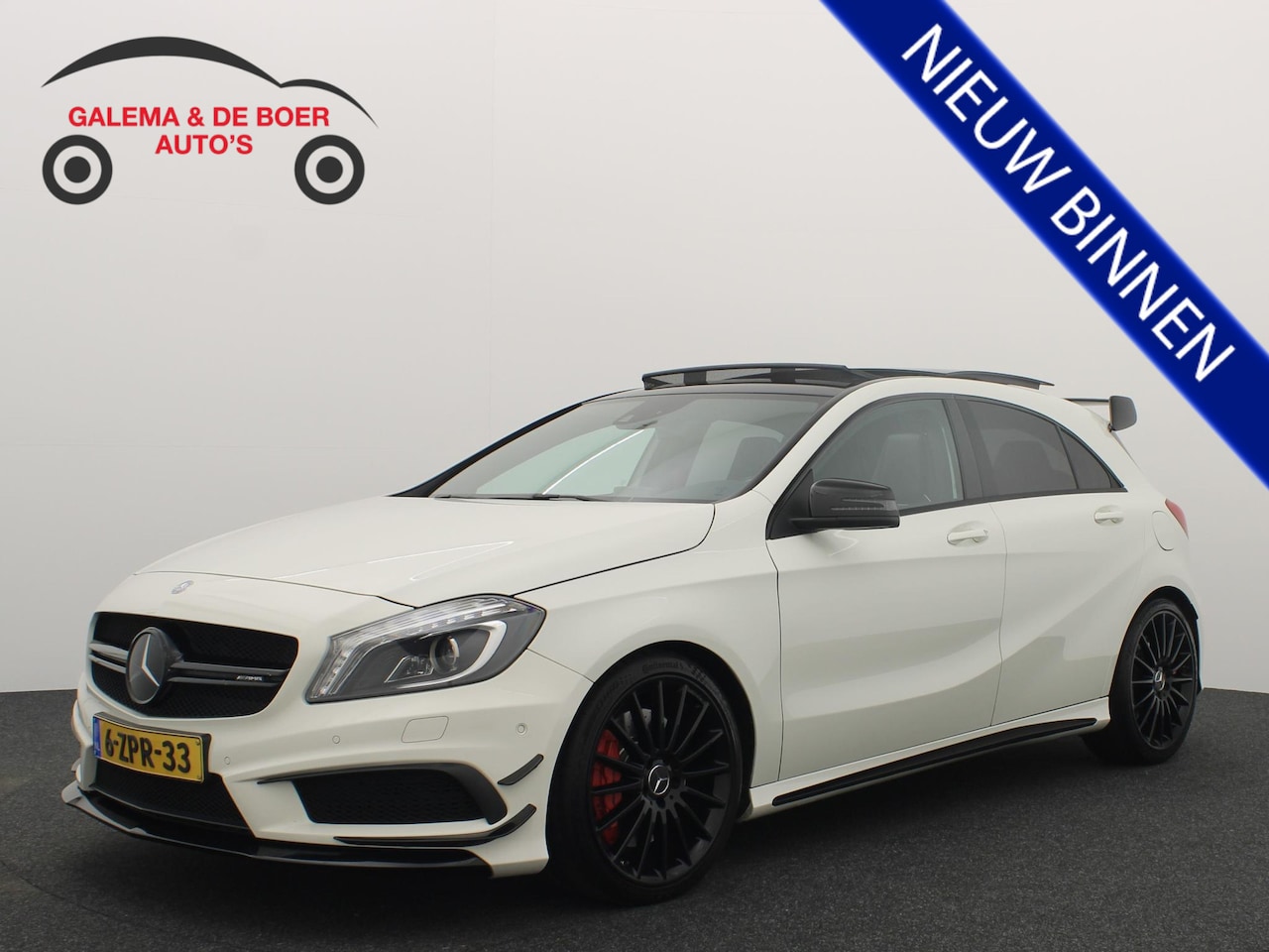 Mercedes-Benz A-klasse - AMG 45 4MATIC ORIG NL / DEALER OH / MILLTEK / PANORAMADAK / KUIPSTOELEN / HARMAN KARDON / - AutoWereld.nl