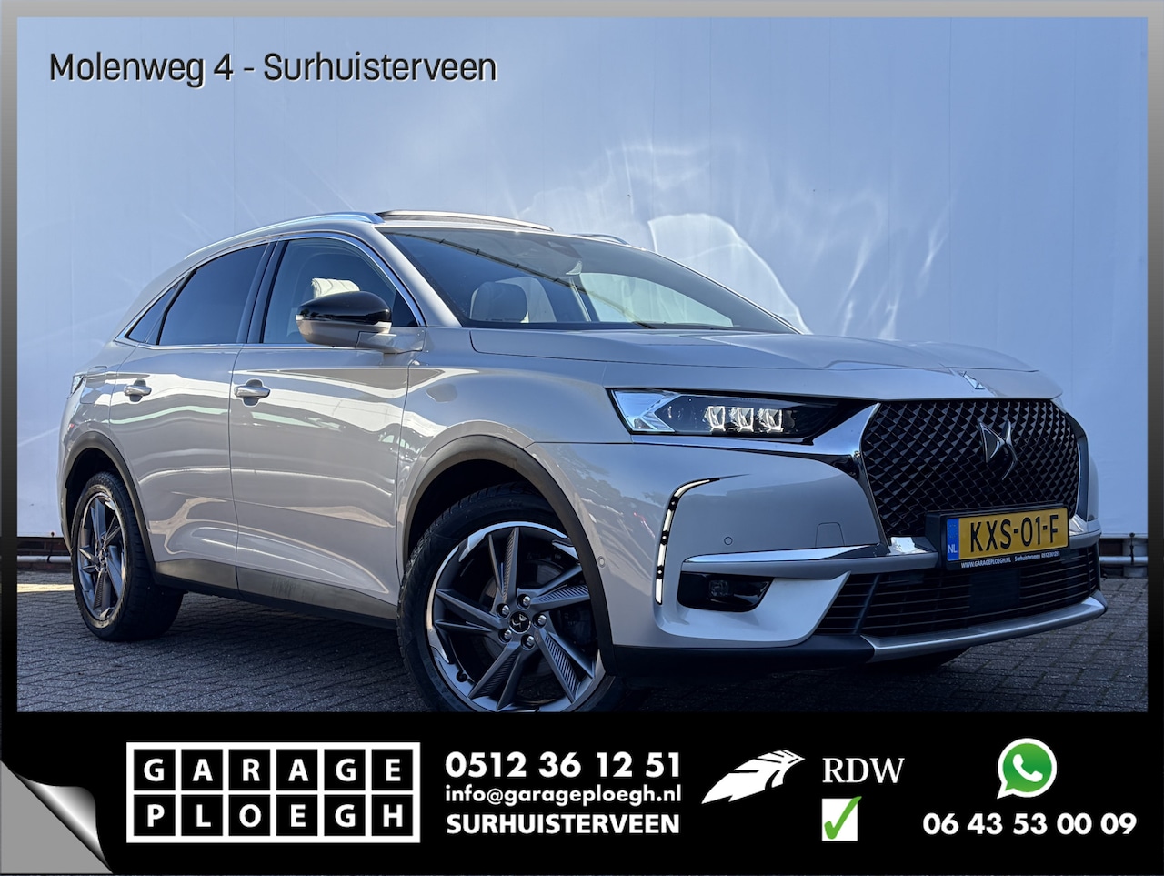 DS 7 Crossback - 1.6 181pk Rivoli Leer Massage Memory ACC Carplay - AutoWereld.nl