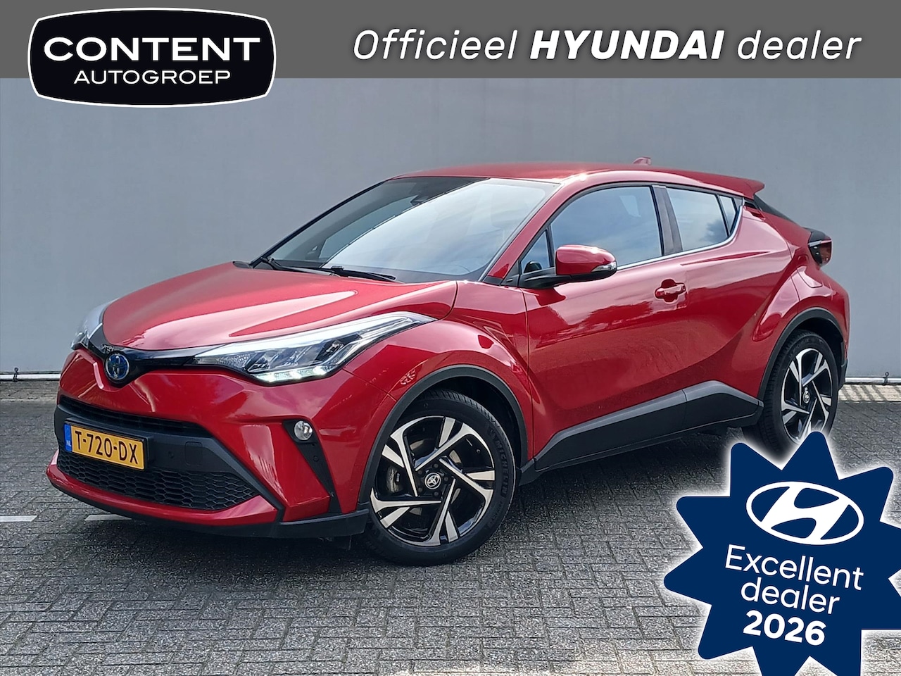 Toyota C-HR - 1.8 Hybrid 122pk CVT Dynamic / Clima / Navi / Camera - AutoWereld.nl