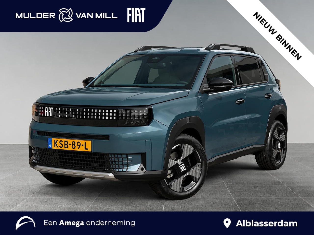 Fiat Grande Panda - La Prima EV 44kWh 113pk | NAVI | LM-VELGEN | APPLE CARPLAY / ANDROID AUTO | STUUR + STOELV - AutoWereld.nl