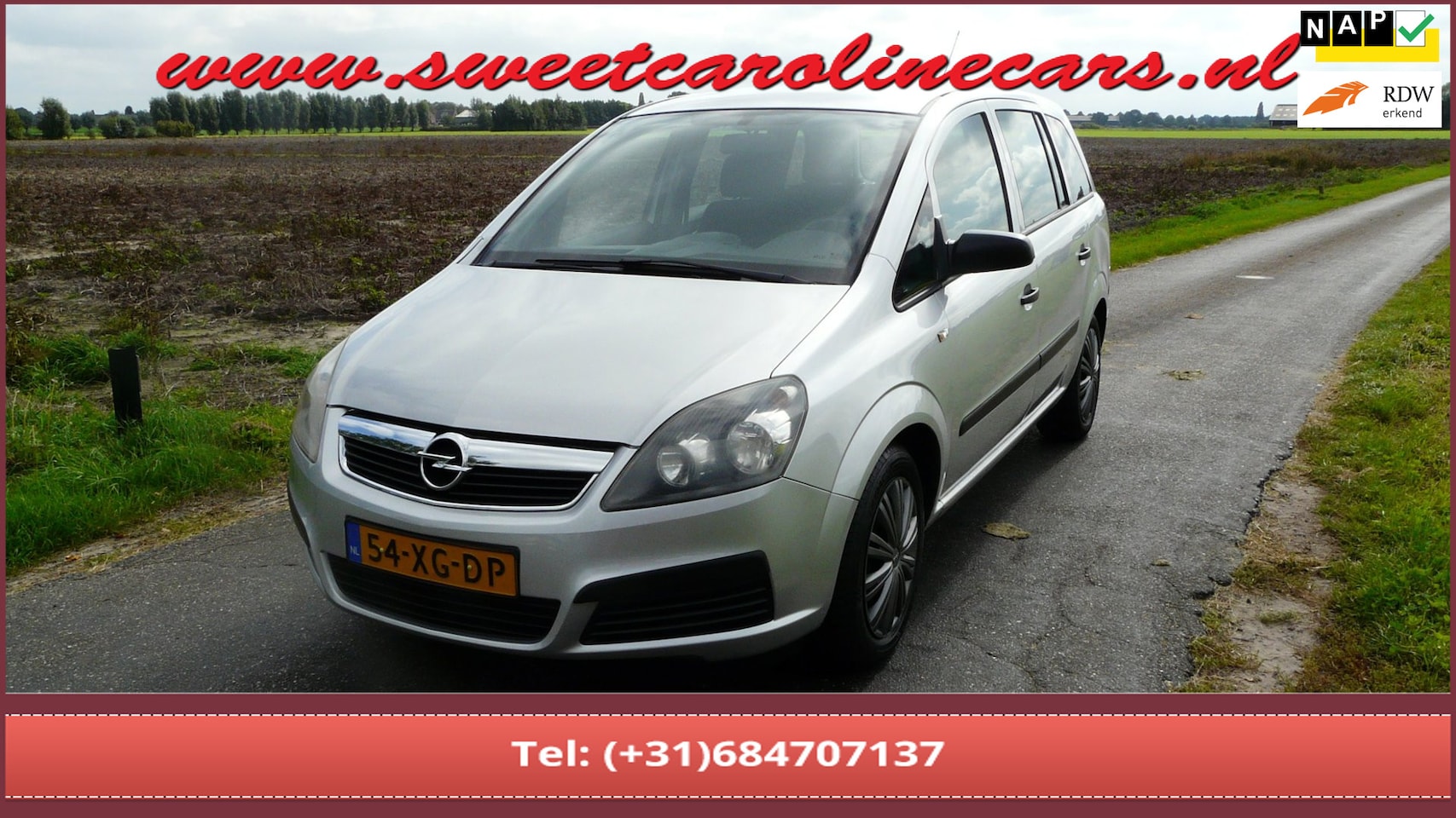 Opel Zafira - 1.8 Selection 1.8 Selection,7-Persoons!,Automaat,Airco,Elec.pakket....NIEUWSTAAT!!! - AutoWereld.nl