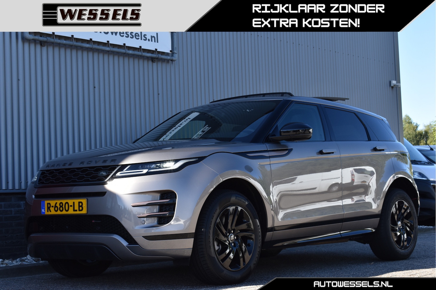 Land Rover Range Rover Evoque - 1.5 P300e AWD R-Dynamic SE NL-auto, Panoramadak, Adaptive cruise, Camera - AutoWereld.nl