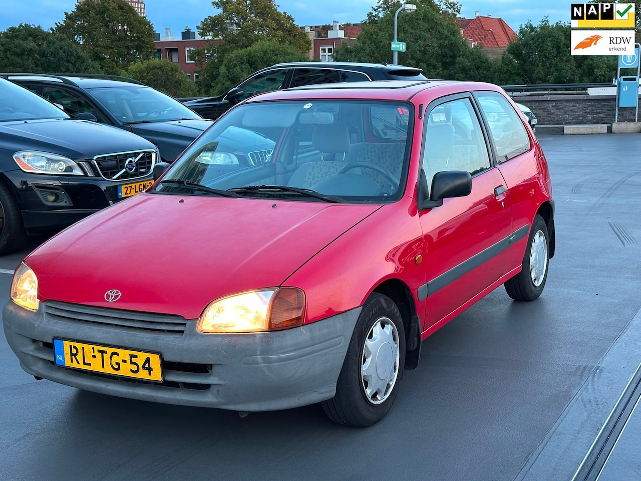 Toyota Starlet - 1.3-16V XLi GTSi Automaat Dakraam Zeer Nette Auto Rijdt Top - AutoWereld.nl