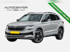 Skoda Karoq - 1.5 TSI ACT Sportline ✅ FACELIFT ✅ TREKHAAK ✅ PANO ✅ CAMERA ✅ ADAP.CRUISE ✅ CARPLAY / ANDR
