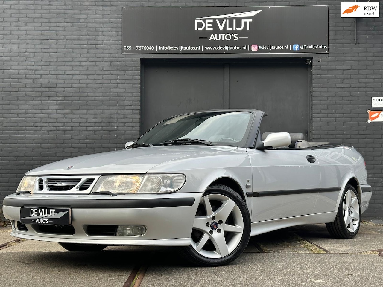 Saab 9-3 Cabrio - 2.0t SE Design Edition | Climate Control | Cruise Control | Stoelvervarming | Elek Ramen | - AutoWereld.nl