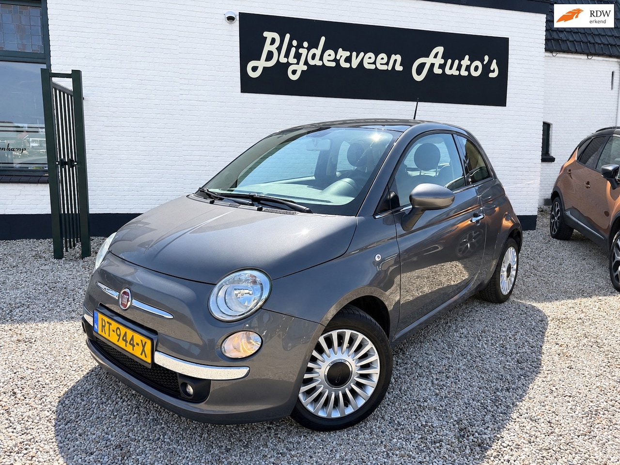 Fiat 500 - 0.9 TwinAir Lounge Airco | Panoramadak | LM | Parkeersensoren | A.S. Banden - AutoWereld.nl