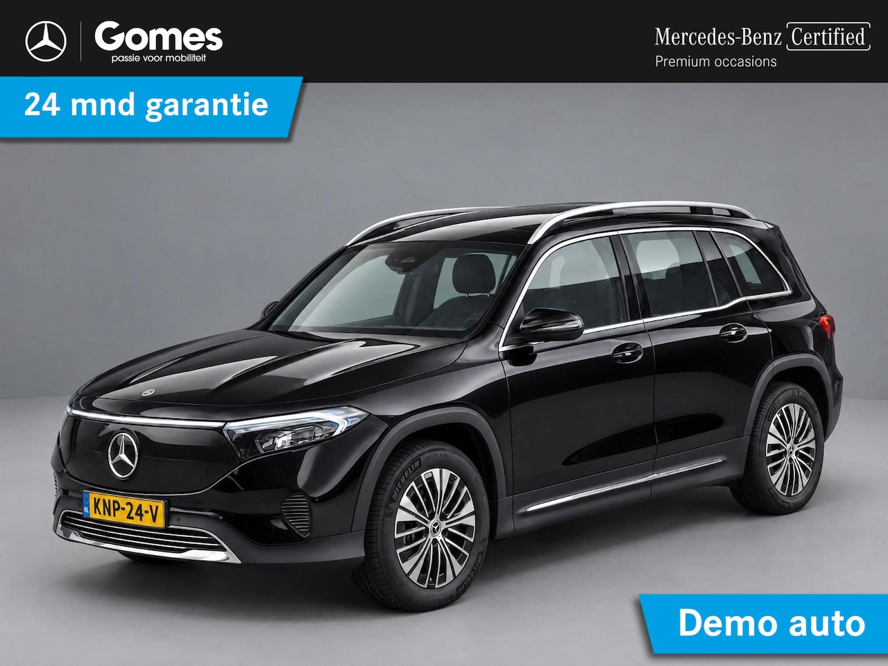 Mercedes-Benz EQB - 250+ Business Solution Luxury 71 kWh | Panoramadak | Dodehoekassistent | Stoelverwarming | - AutoWereld.nl