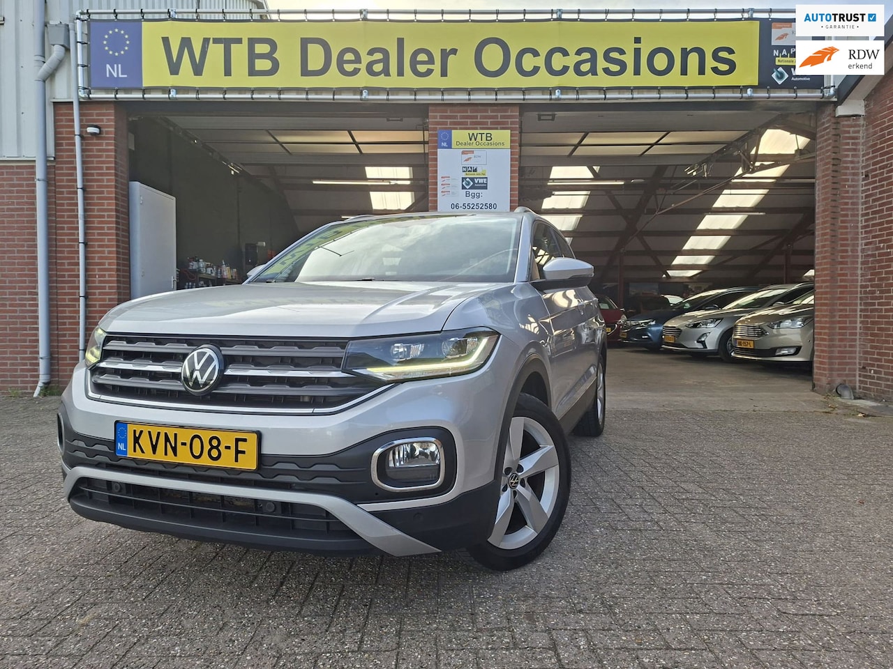 Volkswagen T-Cross - 1.0 TSI Style 1.0 TSI Style, Automaat, Dig. dashboard, Kamera achter, parkeer sensoren - AutoWereld.nl