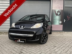 Peugeot 107 - 1.0-12V Black & Silver 5DRS NAP ISOFIX Airco