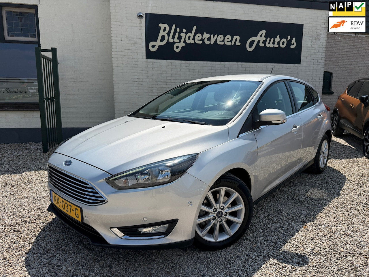 Ford Focus - 1.0 Titanium Edition Stoel VW. | Navi | PDC | LM | Cruise | Keyless | Org. NL - AutoWereld.nl