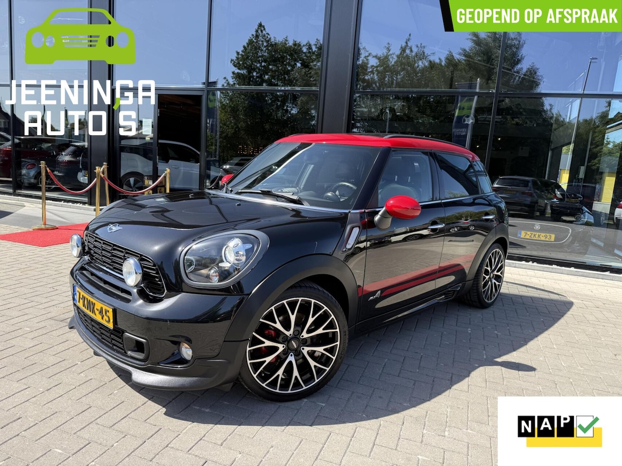 MINI Countryman - 1.6 John Cooper Works ALL4 Chili|Harman&Kardon|Stoelverwarming|Airco - AutoWereld.nl