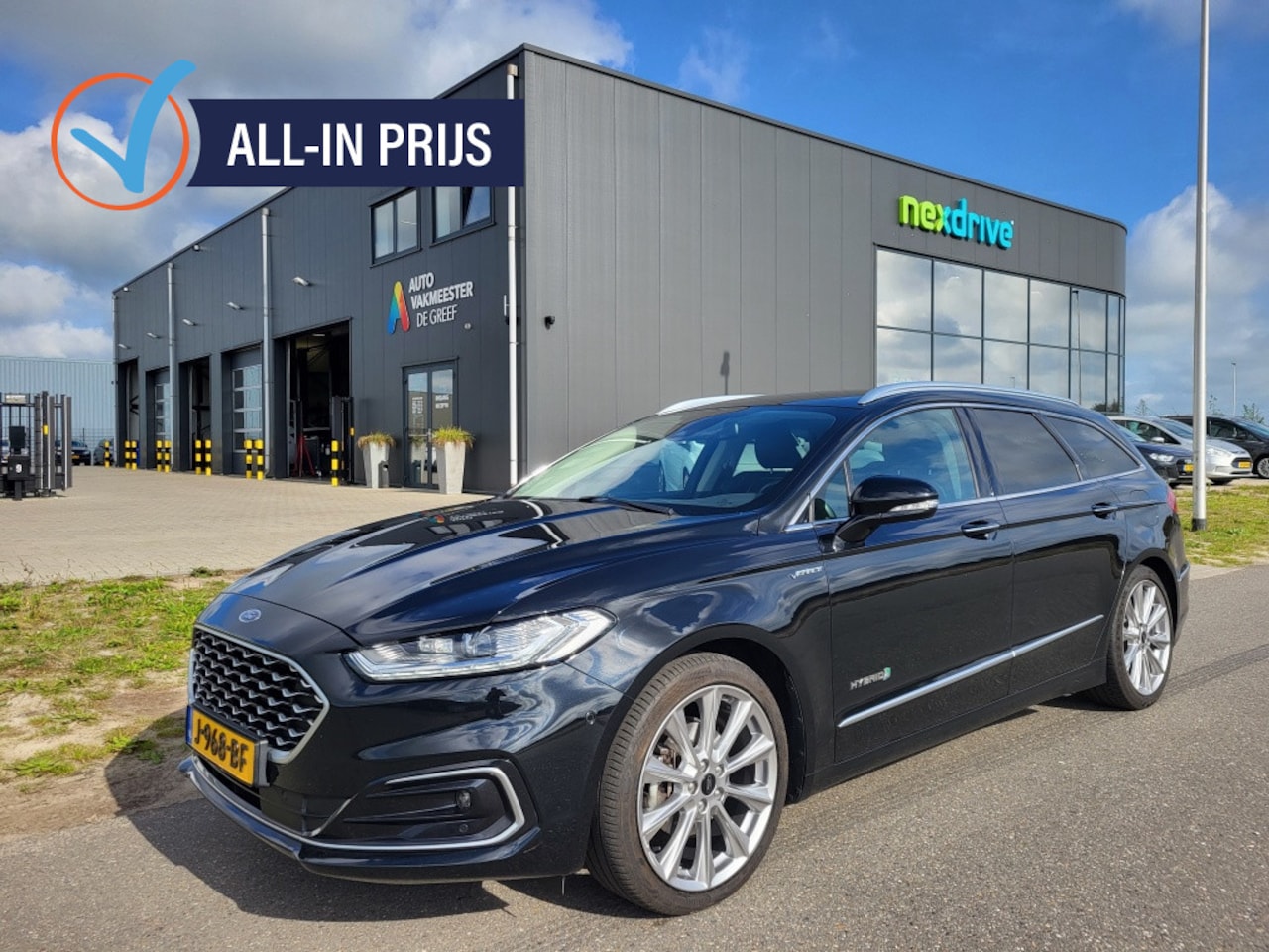 Ford Mondeo Wagon - Ford-cng-technik 2.0 IVCT HEV Vignale Adap. Cruise 19" Trekhaak Camera - AutoWereld.nl