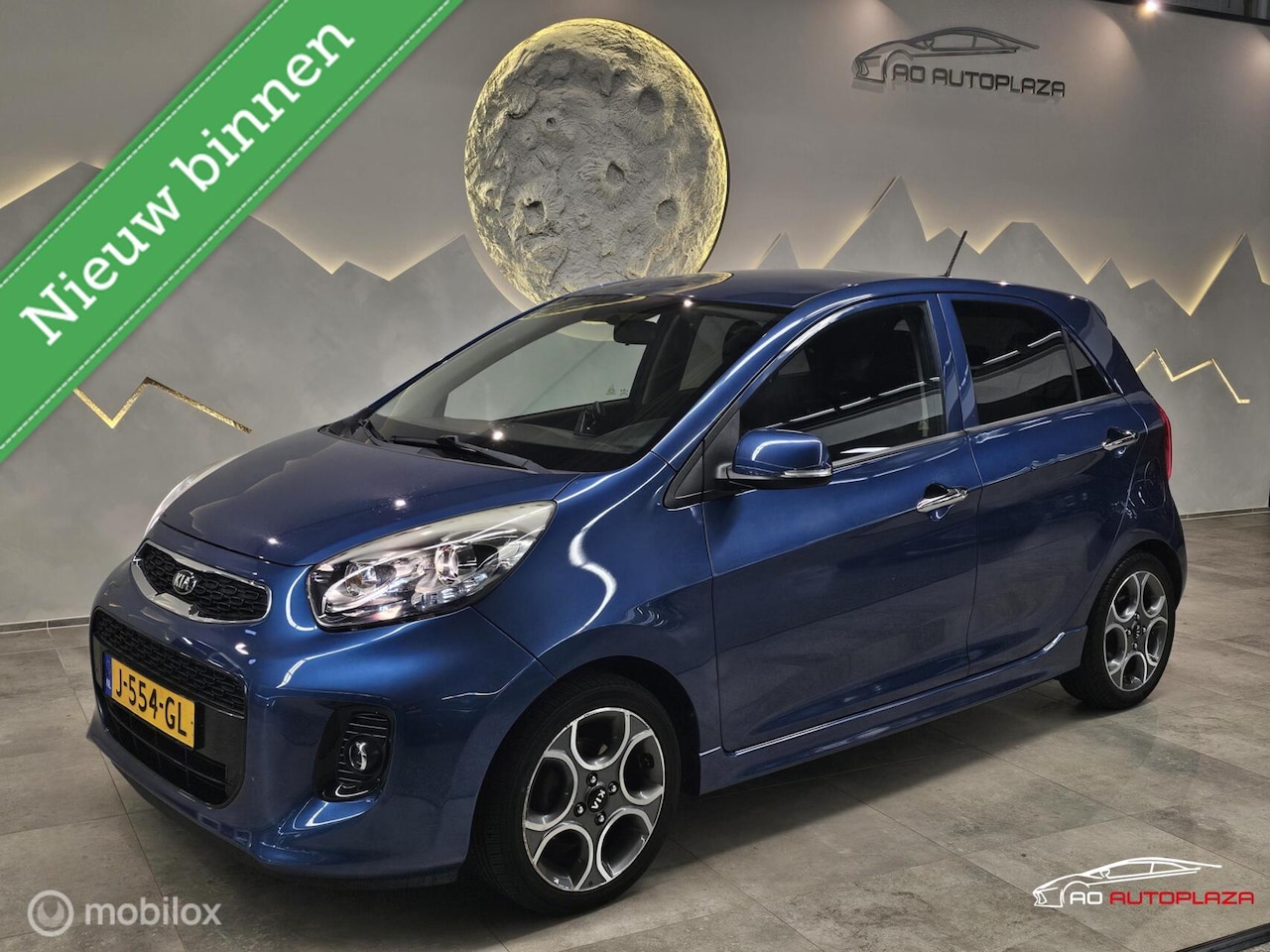 Kia Picanto - 1.2 CVVT DynamicLine Automaat Navi/Camera/Stoelverwarming - AutoWereld.nl