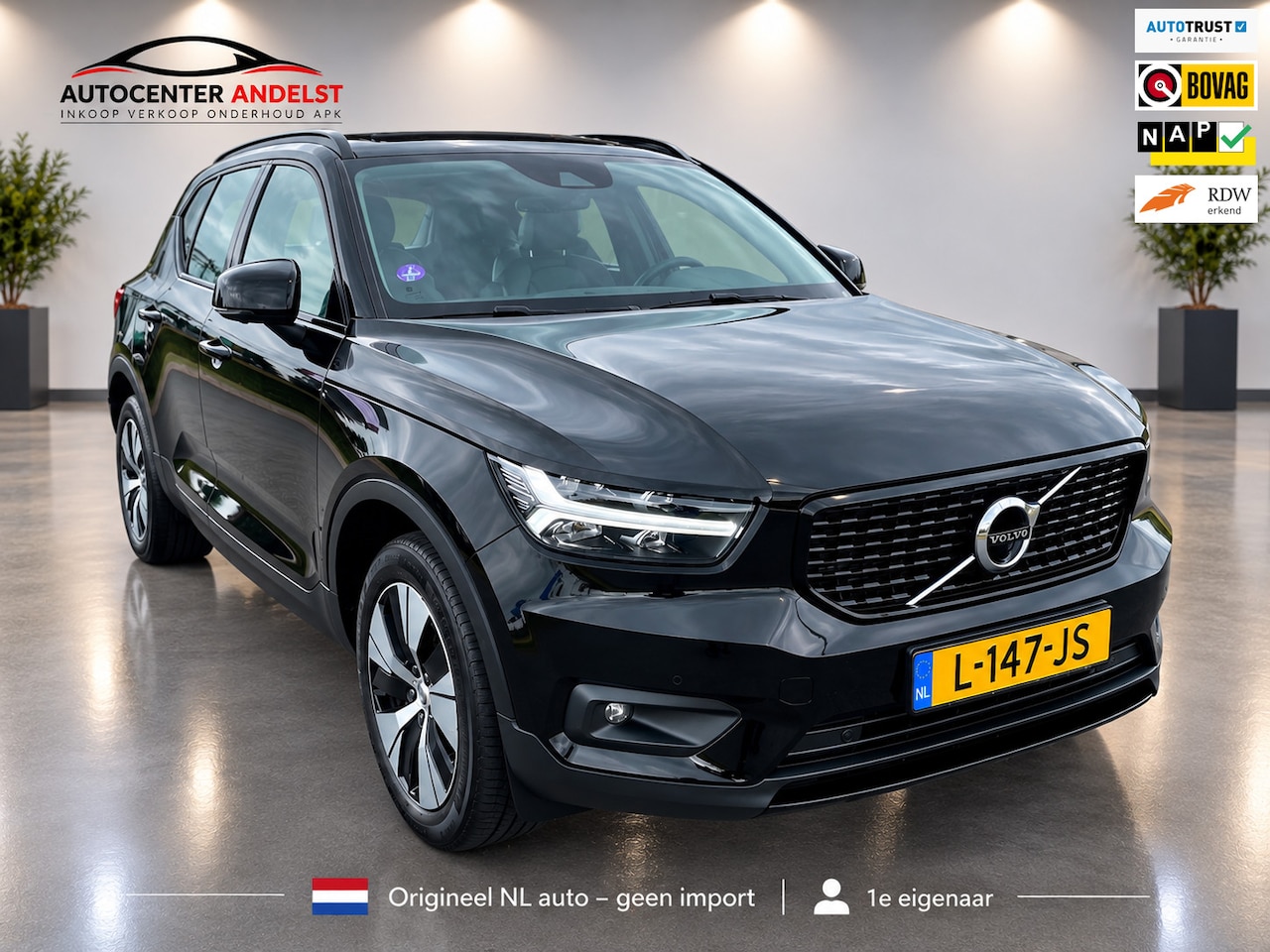 Volvo XC40 - 1.5 T4 Recharge R-Design Expression 1.5 T4 Recharge R-Design Expression, Aut, Trekhaak, Acc, Pano, H&K, Stoelvw, 1e eig afk, G - AutoWereld.nl