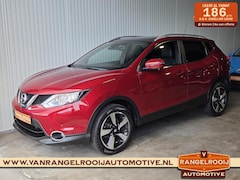 Nissan Qashqai - 1.2 Tekna, pano, 360 cam, stoel- / voorruitverw., half leer, 18" lmv