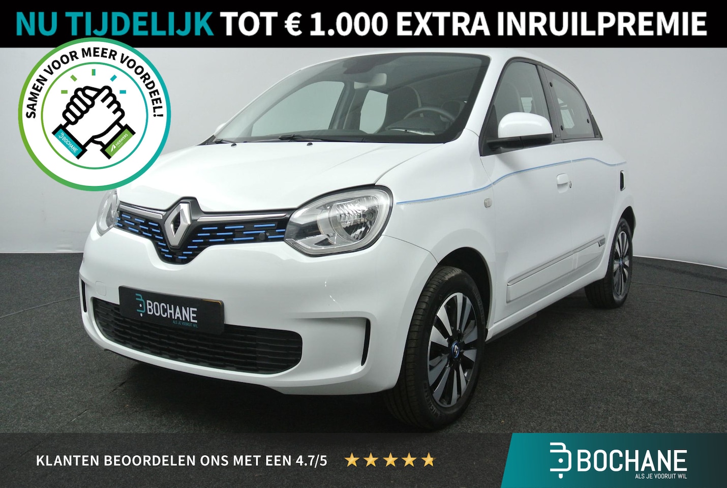 Renault Twingo Z.E. - R80 Intens | Navigatie | Climate Control | Carplay/Android Auto | - AutoWereld.nl