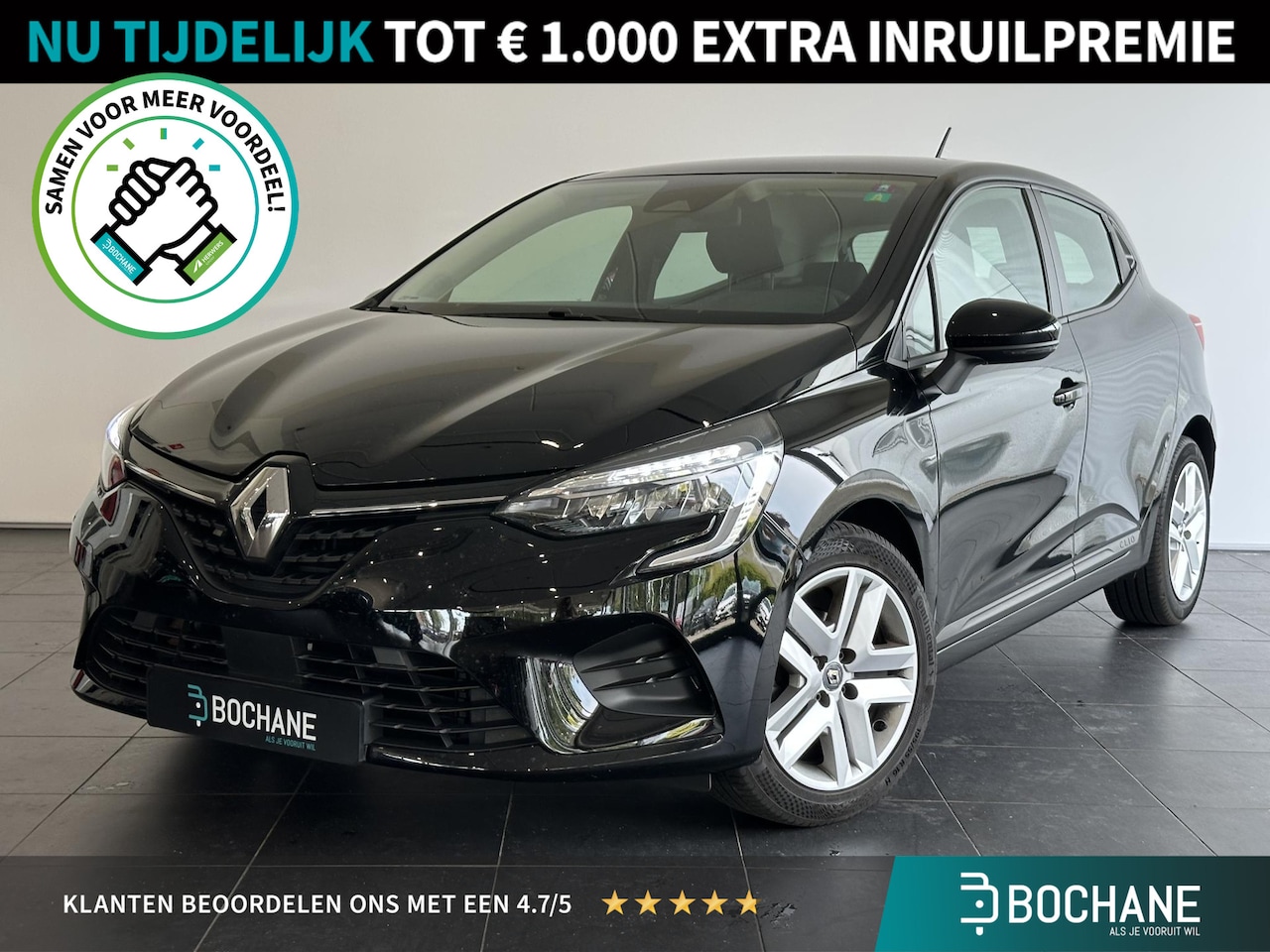 Renault Clio - 1.0 TCe 90 Evolution DEALER ONDERHOUDEN | AIRCO | CRUISE CONTROL | LANE ASSIST | - AutoWereld.nl