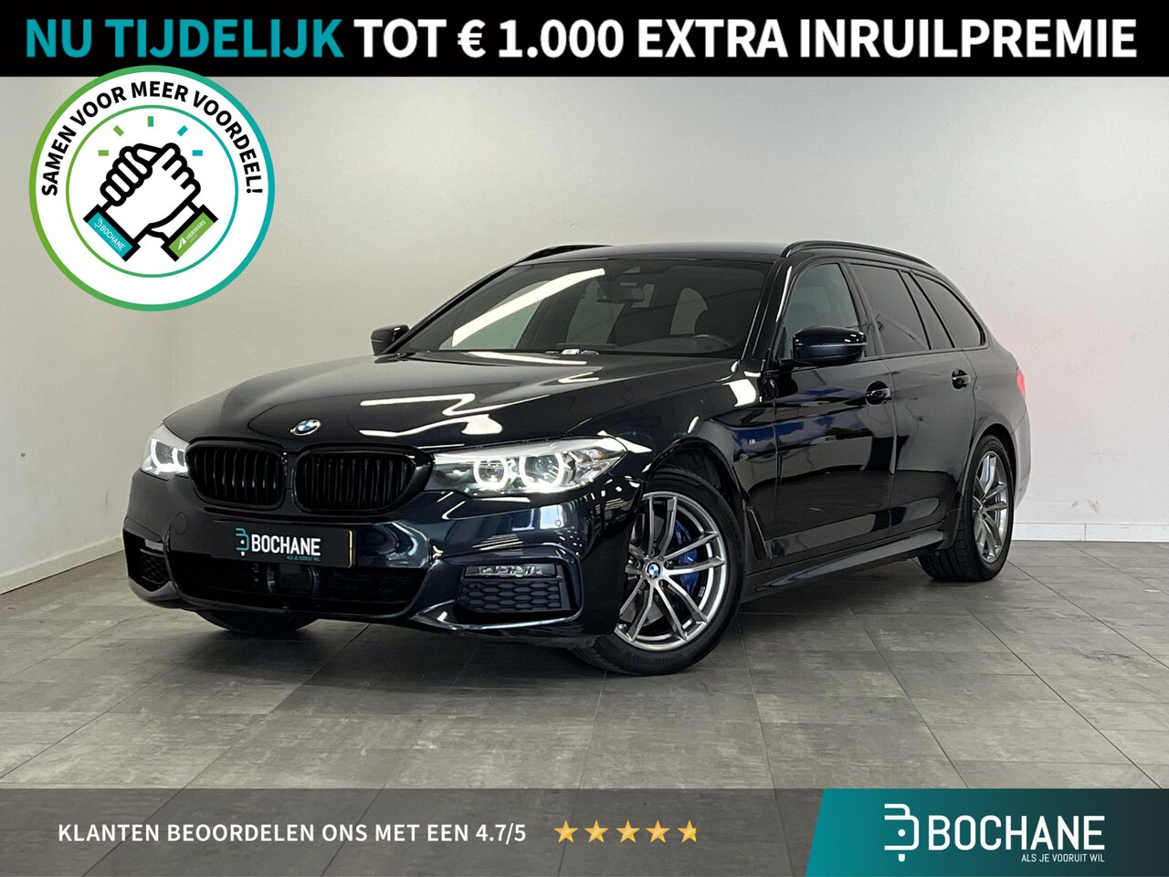 BMW 5-serie Touring - 530i Executive Edition | Onderhoudscontract tot 01-2028 | Stoelverwarming | Adaptive Cruis - AutoWereld.nl