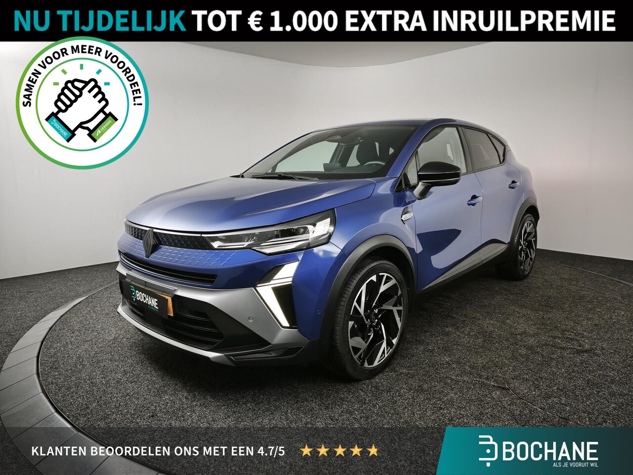 Renault Captur - 1.6 E-Tech full hybrid 145 esprit Alpine | Adaptive Cruise Control | Achteruitrijcamera | - AutoWereld.nl