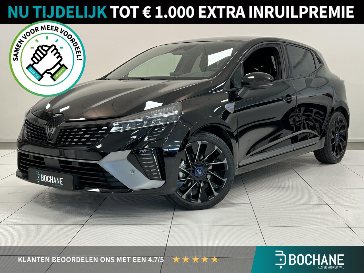 Renault Clio - 1.6 E-Tech Full Hybrid 145 esprit Alpine | Adaptieve cruise | Camera | AppleCarplay Androi - AutoWereld.nl