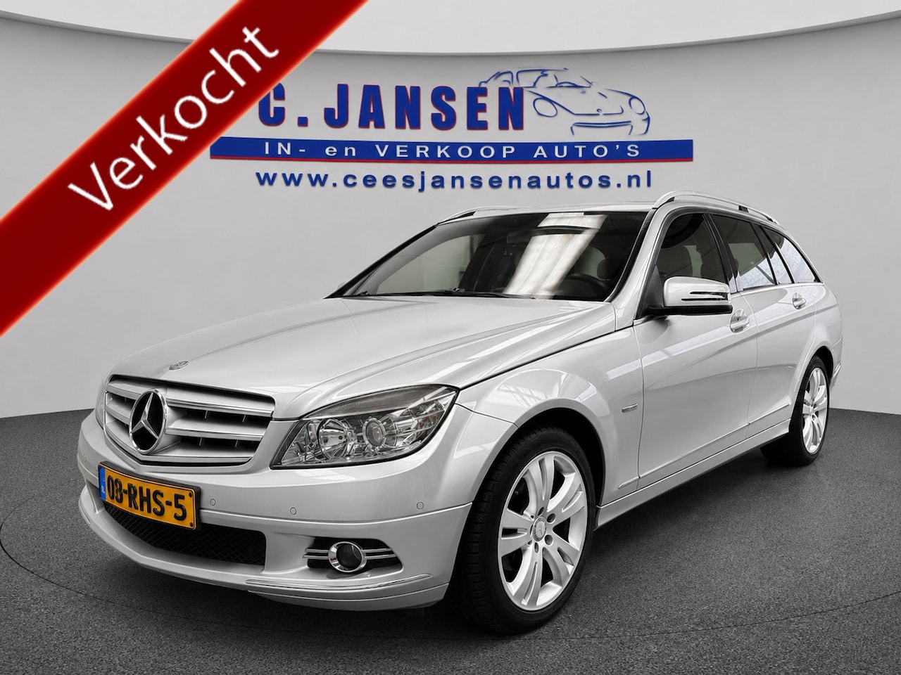 Mercedes-Benz C-klasse Estate - 180 CGI BlueEFFICIENCY Business Class Avantgarde Automaat! Keurige auto! | Trekhaak | | Bl - AutoWereld.nl
