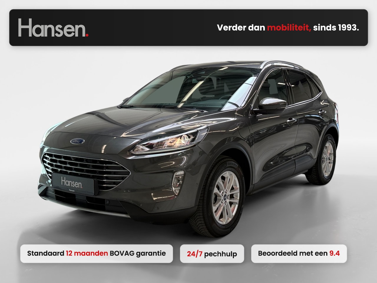Ford Kuga - 2.5 PHEV Titanium I Trekhaak I Winterpakket I Adaptive Cruise I Dodenhoekdetectie I Camera - AutoWereld.nl