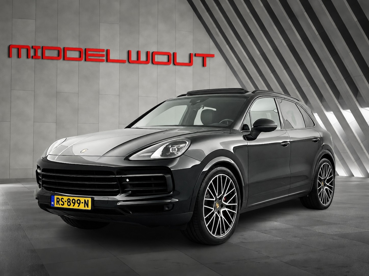 Porsche Cayenne - 3.0 Sport Chrono/Pano-dak/Trekhaak/Luchtvering/PDLS-LED - AutoWereld.nl