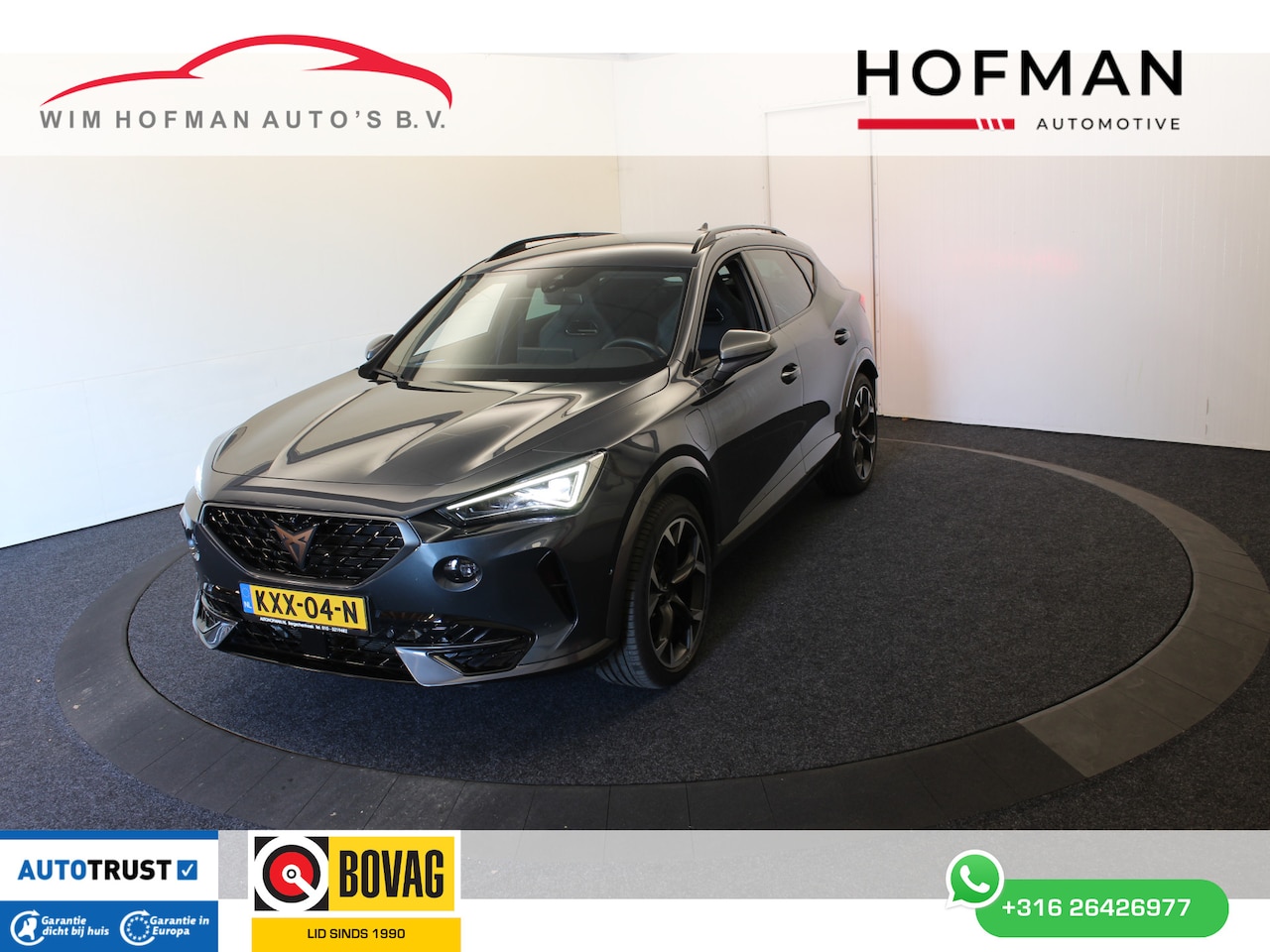 CUPRA Formentor - VZ 245 PK 360°Cam ELTrekh+aKlep MemSeats - AutoWereld.nl
