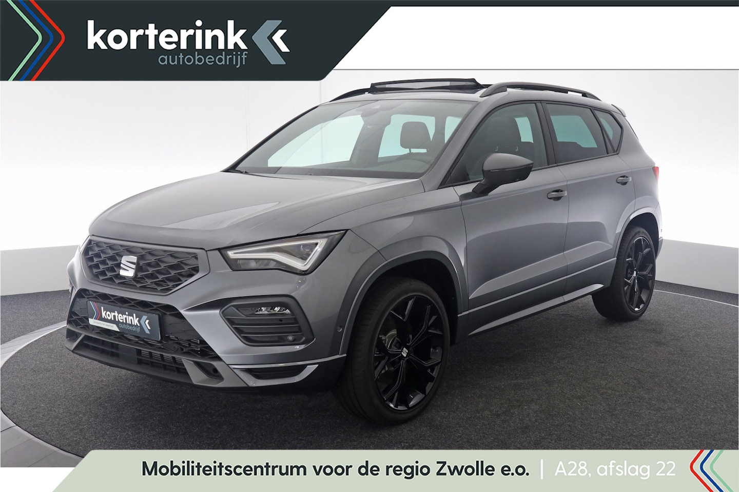 SEAT Ateca - 1.5 TSI DSG FR Business Intense Trekhaak, Pano, 19" LM velgen - AutoWereld.nl