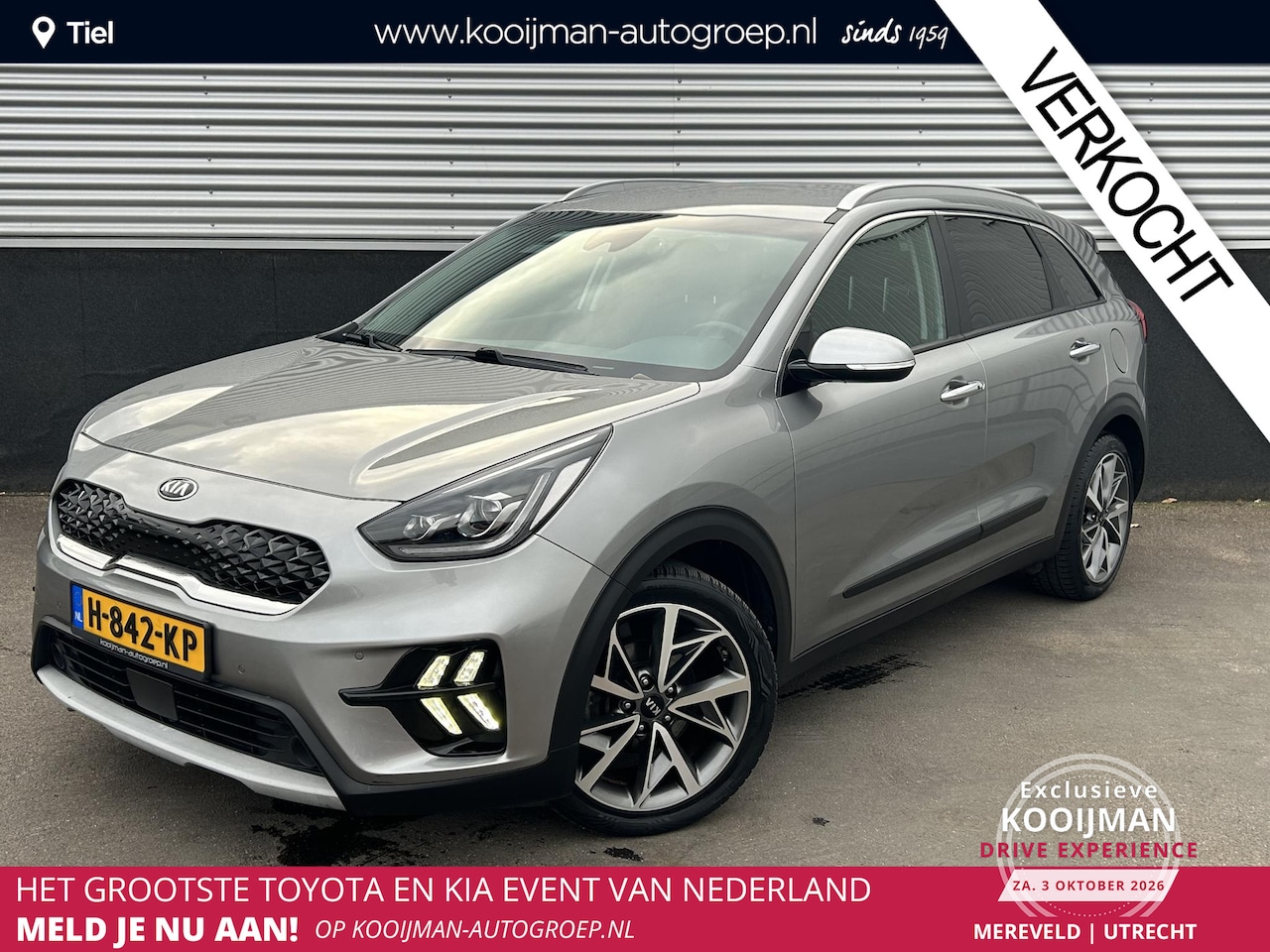 Kia Niro - 1.6 GDi Hybrid Style Edition Nieuw geleverd en dealeronderhouden, Navigatie, Dodehoekdetec - AutoWereld.nl