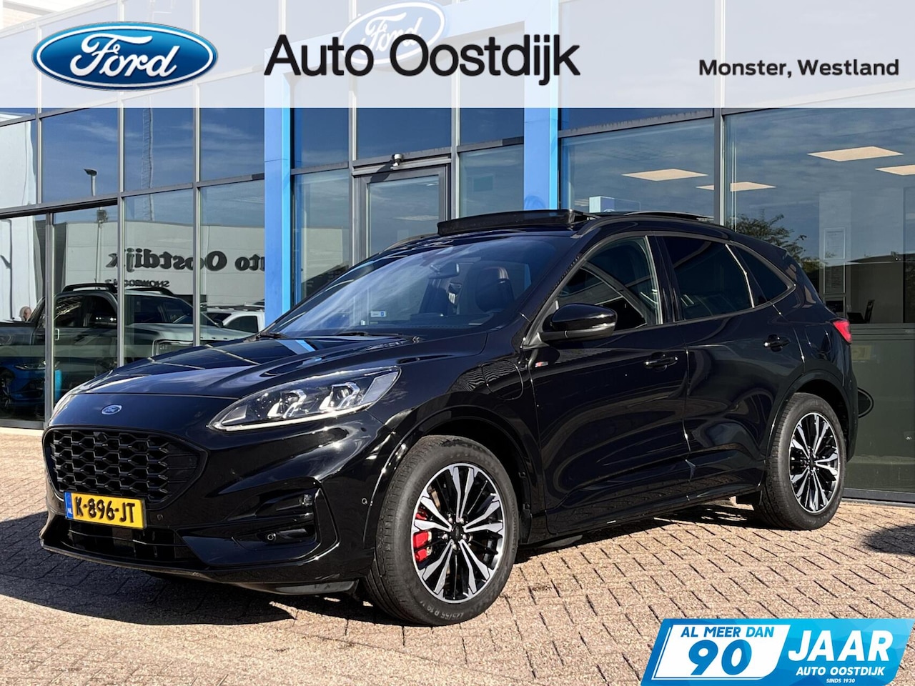 Ford Kuga - 2.5 PHEV ST-Line X 225PK Elek. Trekhaak Panodak Winterpack Adaptieve Cruise Camera Head-Up - AutoWereld.nl