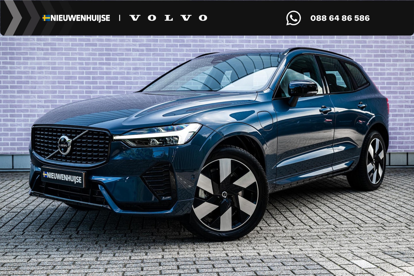 Volvo XC60 - 2.0 T6 Plug-in Hybrid AWD Ultra Dark | PHEV Long Range | Trekhaak | Harman Kardon Audio | - AutoWereld.nl