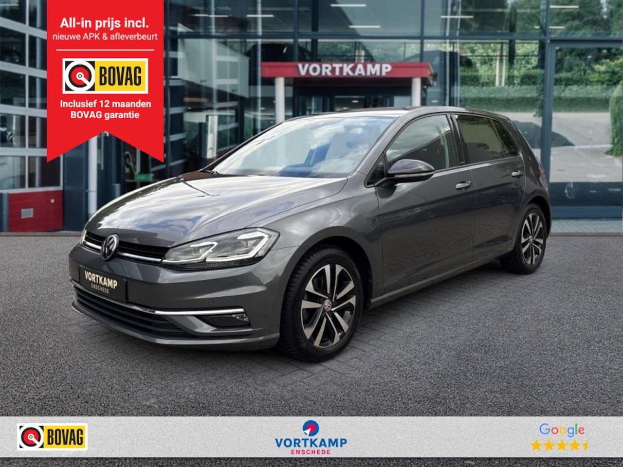 Volkswagen Golf - 1.5 TSI DSG HIGHLINE AFN.TREHAAK/LED/ACC/NAVI/CAMERA - AutoWereld.nl