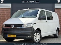 Volkswagen Transporter - 2.0 TDI L2H1 30 DC Origineel NL, Dubbele Cabine, 6 zitplaatsen, Trekhaak, Camera,