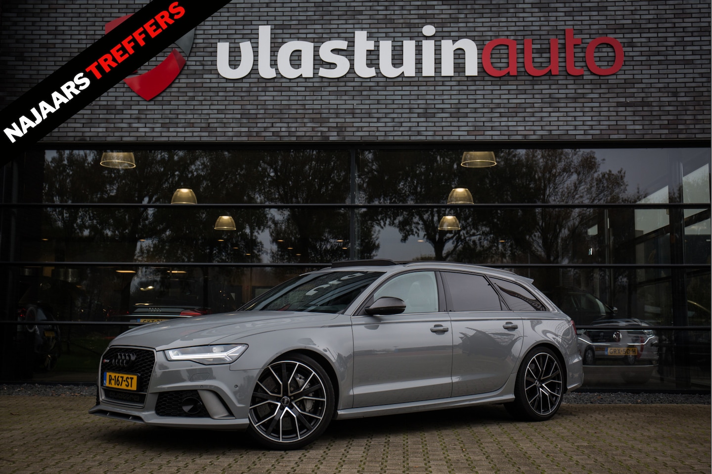 Audi RS6 - Avant 4.0 TFSI Quattro Performance , Milltek, Keramisch, Panoramadak, Carbon, Nachtzicht, - AutoWereld.nl
