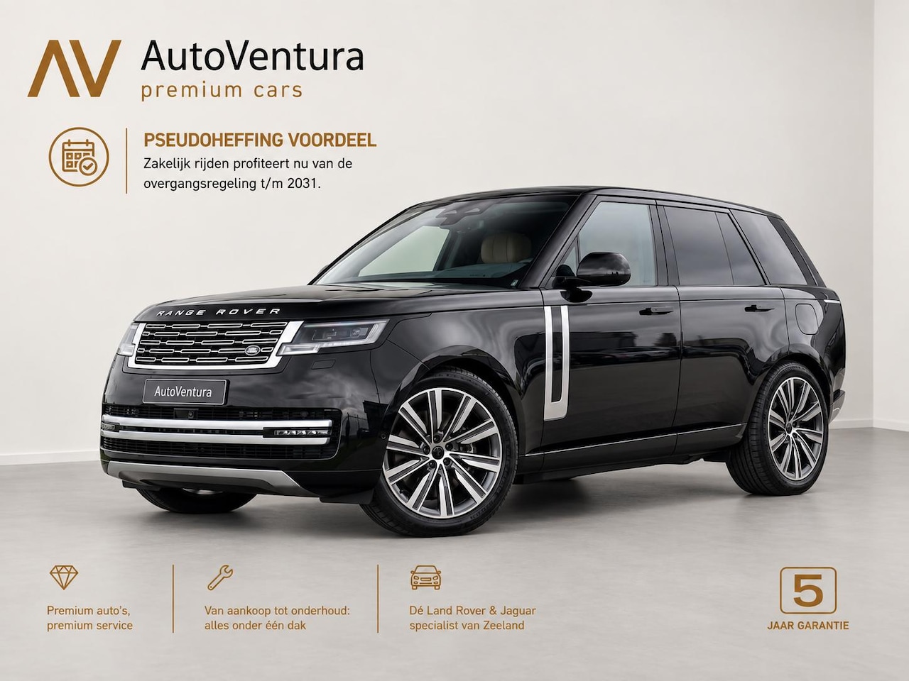 Land Rover Range Rover - 3.0 P550e Autobiography PHEV l Massage l Schuif-/kantel Pano l Stoelventilatie l Soft Clos - AutoWereld.nl
